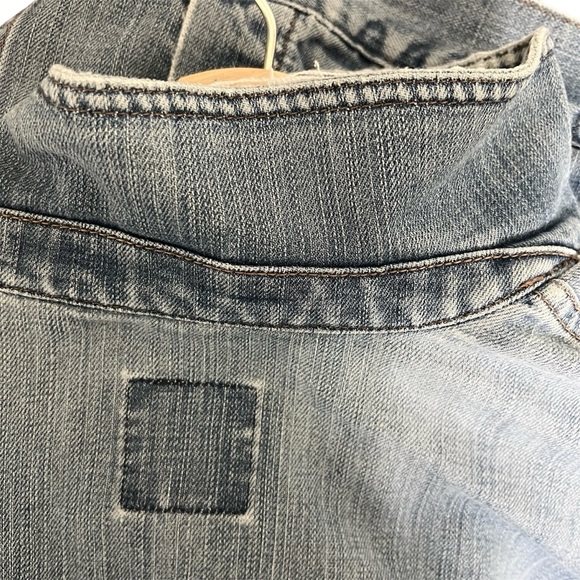 Vintage Early 2000s Distressed Jean Jacket Size XXL - Picture 7 of 11